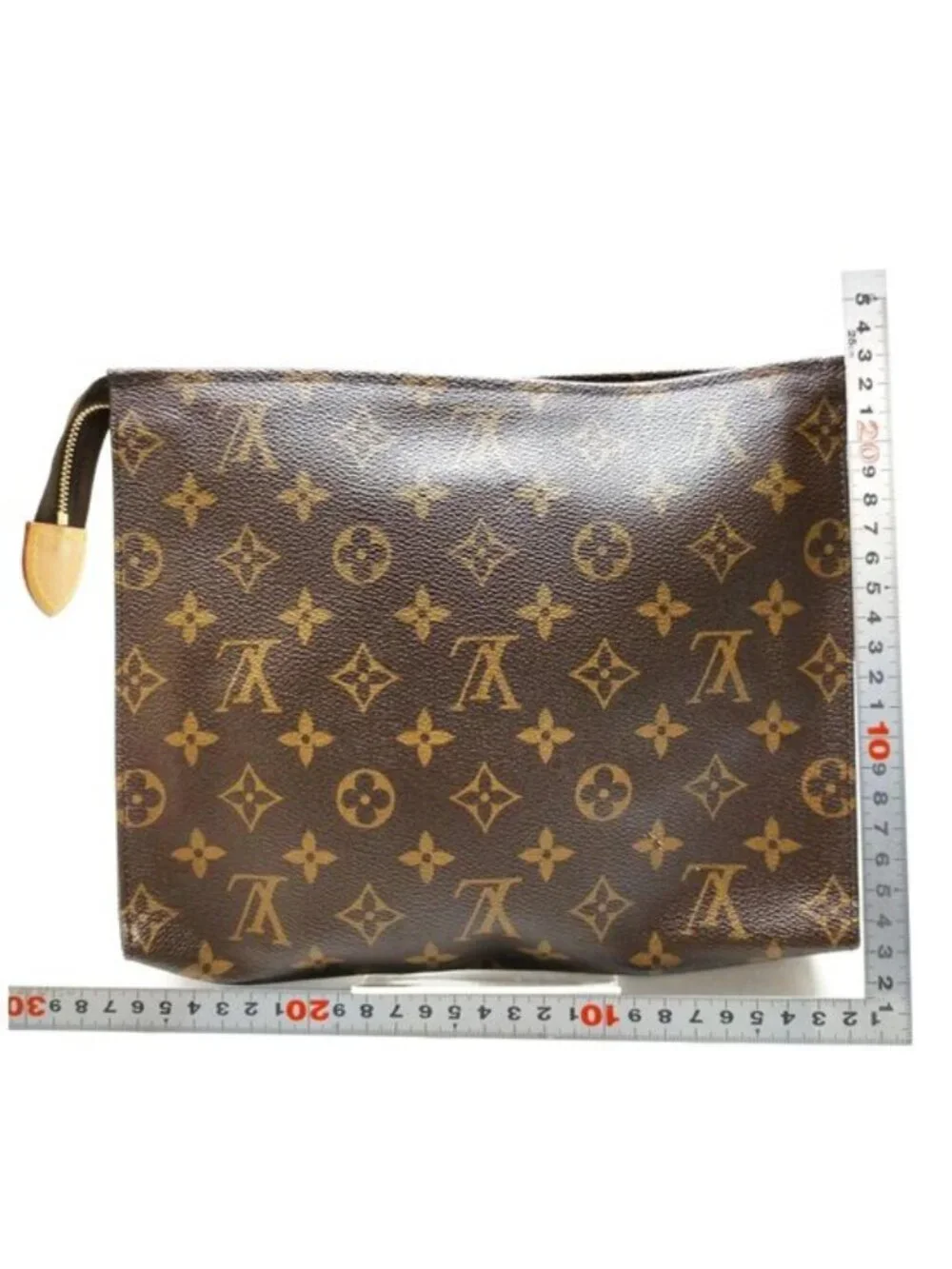 Authentic Louis Vuitton Monogram Toiletry Pouch 26 Cosmetic Pouch
